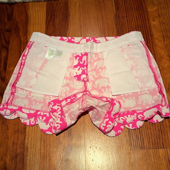 LILLY PULITZER BUTTERCUP SHORT IN PINK TUSK IN THE SUN SIZE 4 - Picture 5 of 5